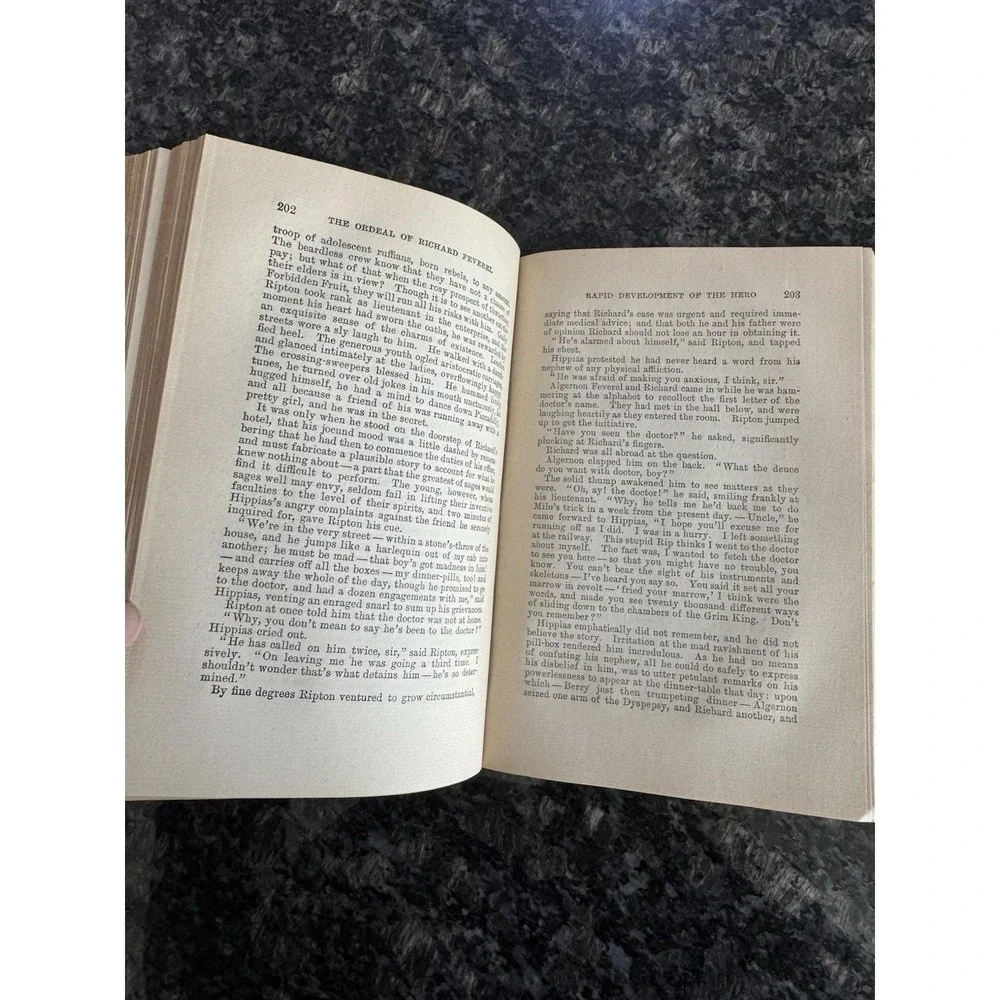 The Ordeal of Richard Feverel by George Meredith, 1898 Hardcover Great Con. Book